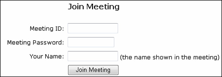 join web meeting